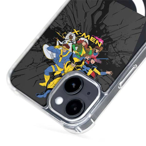 Marvel X-Men Group iPhone 15 Plus MagSafe Case