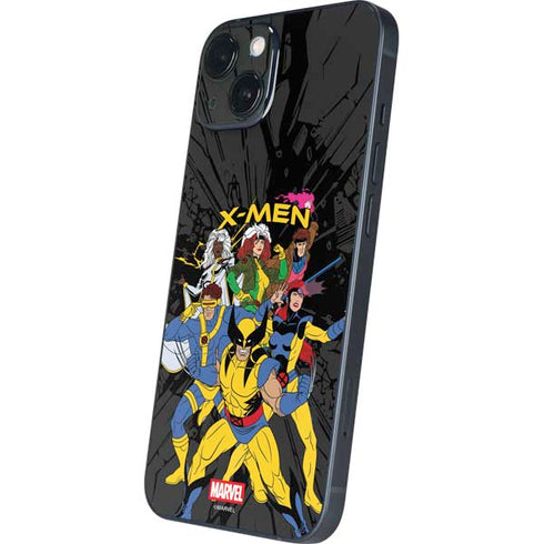 Marvel X-Men Group iPhone 15 Plus Skin