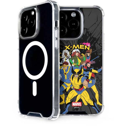 Marvel X-Men Group iPhone 15 Pro MagSafe Case
