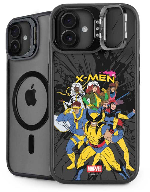 Marvel X-Men Group iPhone 16 Kickstand Case