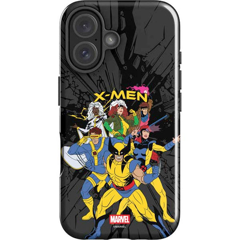 Marvel X-Men Group iPhone 16 Plus Impact Case