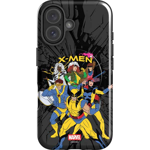 Marvel X-Men Group iPhone 16 Plus Magsafe Impact Case