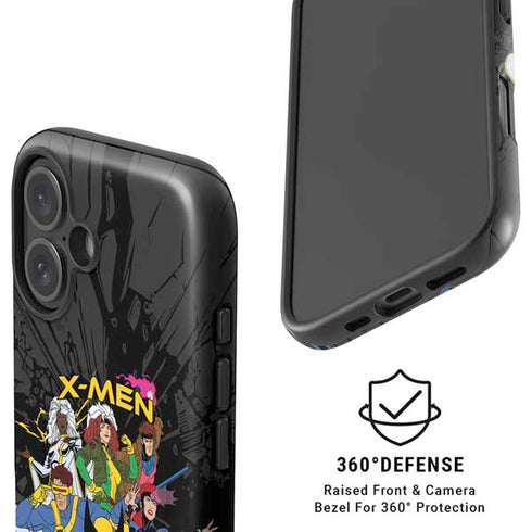 Marvel X-Men Group iPhone 16 Plus Magsafe Impact Case
