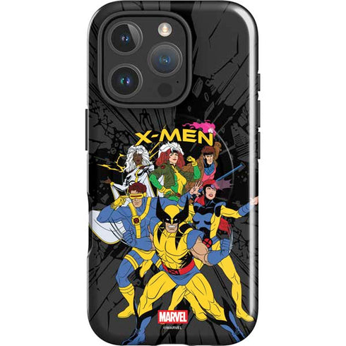 Marvel X-Men Group iPhone 16 Pro Magsafe Impact Case