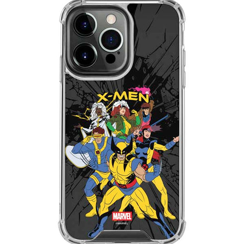 Marvel X-Men Group iPhone 16 Pro Max Clear Case