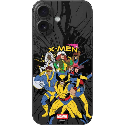 Marvel X-Men Group iPhone 16 Skin