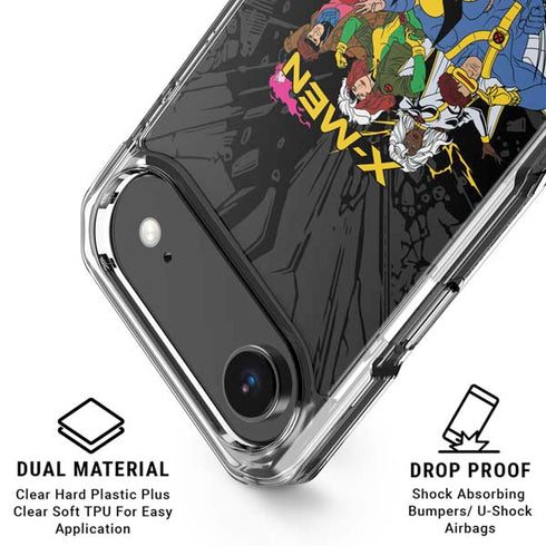 Marvel X-Men Group iPhone 17 Air Clear Case