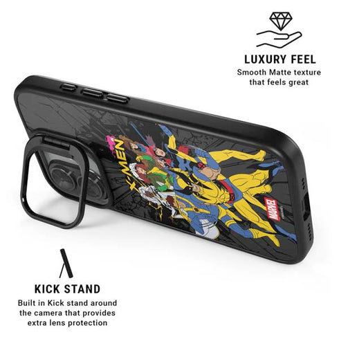 Marvel X-Men Group iPhone 17 Kickstand Case