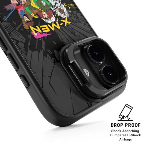 Marvel X-Men Group iPhone 17 Kickstand Case