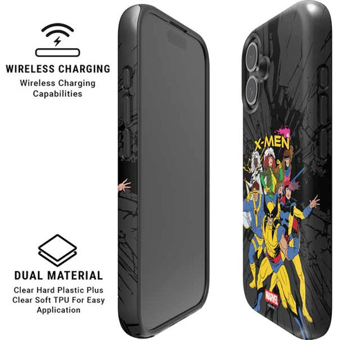 Marvel X-Men Group iPhone 17 Magsafe Impact Case