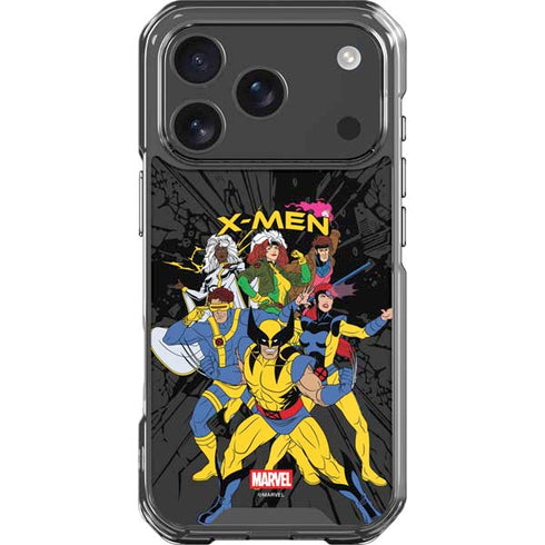 Marvel X-Men Group iPhone 18 Pro Clear Case