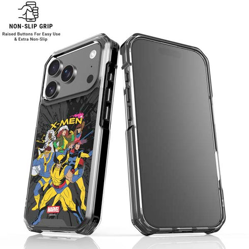 Marvel X-Men Group iPhone 18 Pro Clear Case