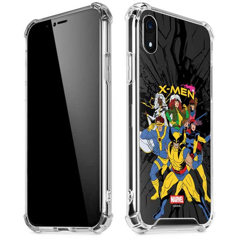 Marvel X-Men Group iPhone XR Clear Case