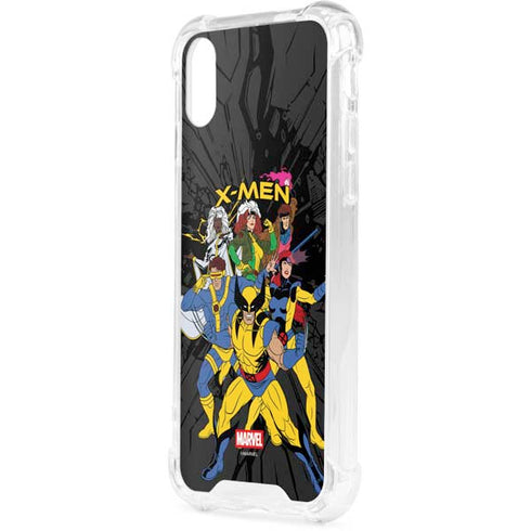 Marvel X-Men Group iPhone XS Clear Case