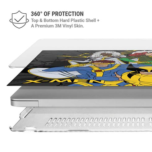 Marvel X-Men Group MacBook Air 13in (2020) Case plus Skin