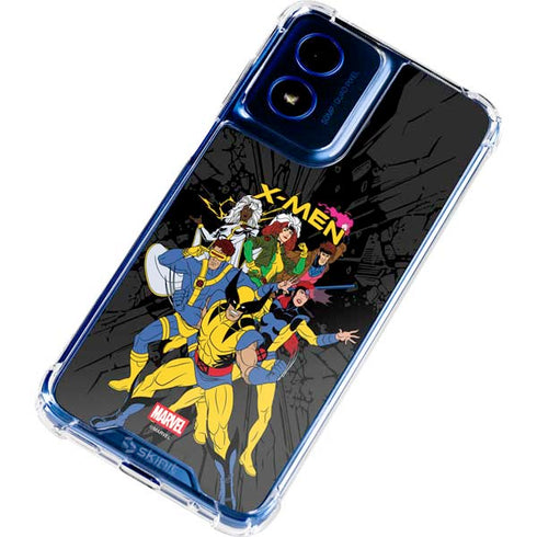 Marvel X-Men Group Moto G 5G (2024) Clear Case