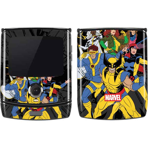 Marvel X-Men Group Motorola RAZR Skin