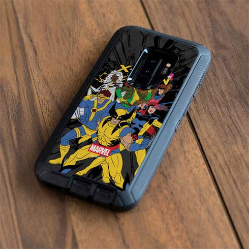 Marvel X-Men Group Otterbox Defender Galaxy Skin