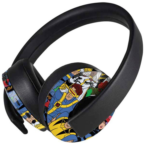 Marvel X-Men Group PlayStation 4 Gold Wireless Headset Skin