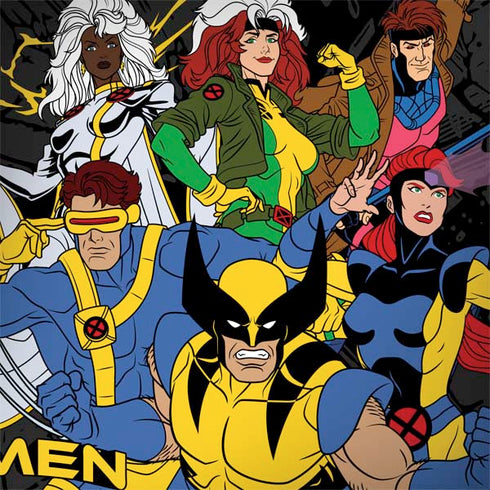 Marvel X-Men Group PlayStation 4 Gold Wireless Headset Skin