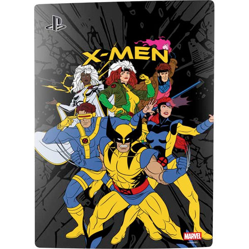 Marvel X-Men Group PS5 Digital Edition Console Skin