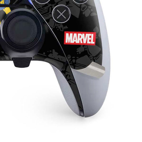 Marvel X-Men Group PS5 DualSense Edge Pro Controller Skin