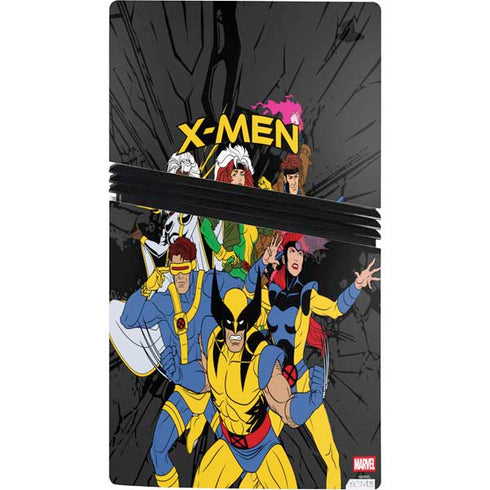 Marvel X-Men Group PS5 Pro Console Skin