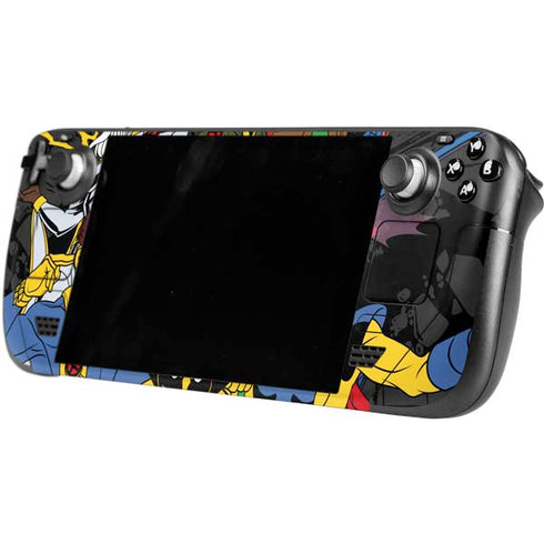 Marvel X-Men Group Steam Deck Handheld Gaming Computer OLED Skin
