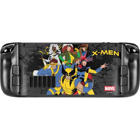 Marvel X-Men Group Steam Deck Handheld Gaming Computer OLED Skin