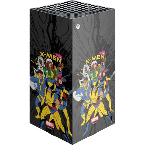 Marvel X-Men Group XBox Series X Digital Edition Console Skin