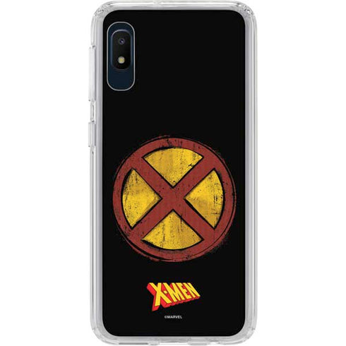 Marvel X-Men Logo Galaxy A10e Clear Case