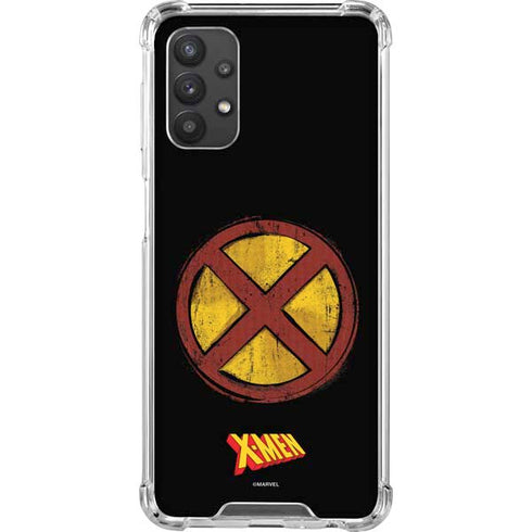 Marvel X-Men Logo Galaxy A32 5G Clear Case