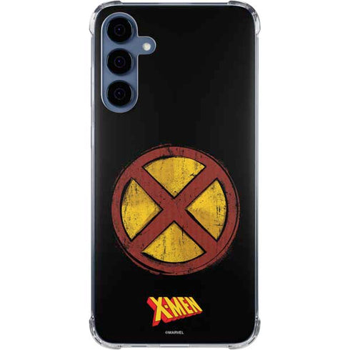 Marvel X-Men Logo Galaxy A35 5G Clear Case