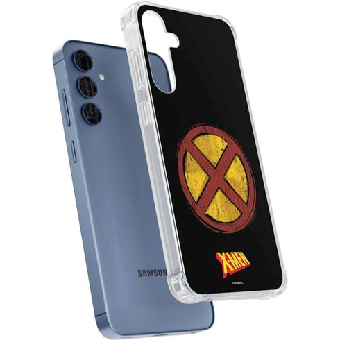 Marvel X-Men Logo Galaxy A35 5G Clear Case