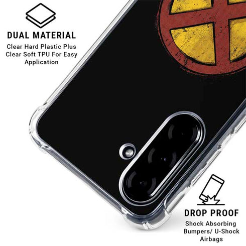 Marvel X-Men Logo Galaxy A36 5G Clear Case