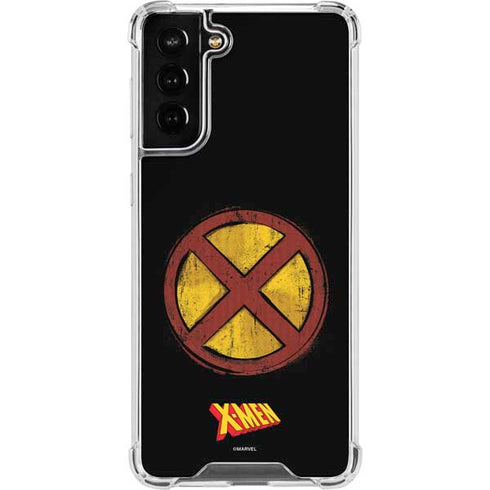 Marvel X-Men Logo Galaxy S21 FE Clear Case