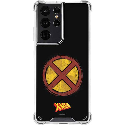 Marvel X-Men Logo Galaxy S21 Ultra 5G Clear Case