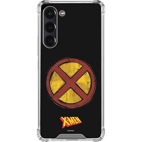 Marvel X-Men Logo Galaxy S24 FE Clear Case