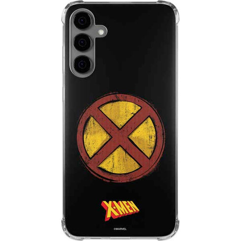 Marvel X-Men Logo Galaxy S24 Plus Clear Case