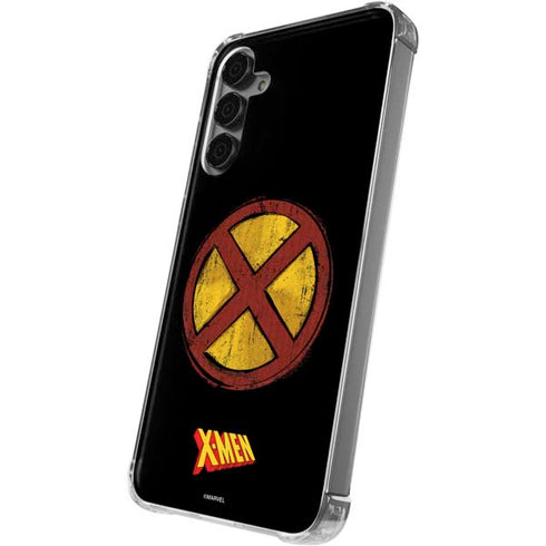 Marvel X-Men Logo Galaxy S24 Plus Clear Case