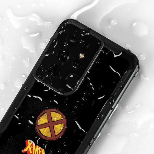 Marvel X-Men Logo Galaxy S24 Ultra Waterproof Case