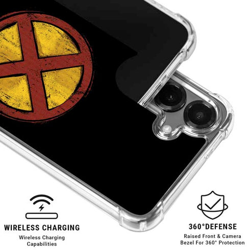 Marvel X-Men Logo Galaxy S26 Clear Case