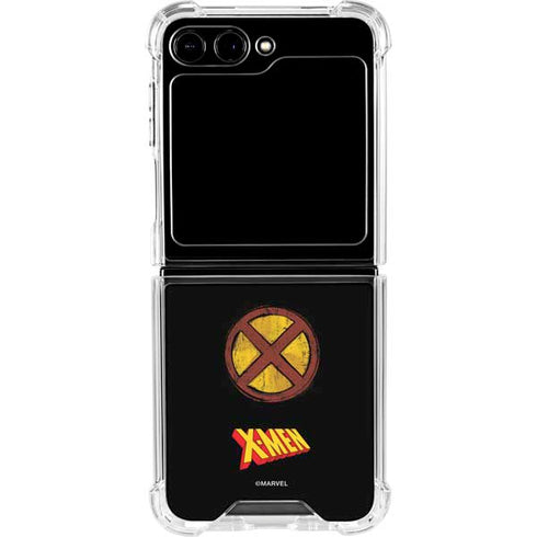 Marvel X-Men Logo Galaxy Z Flip5 5G Clear Case