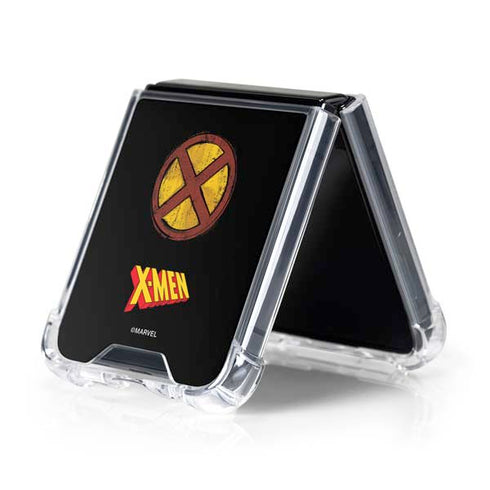Marvel X-Men Logo Galaxy Z Flip5 5G Clear Case