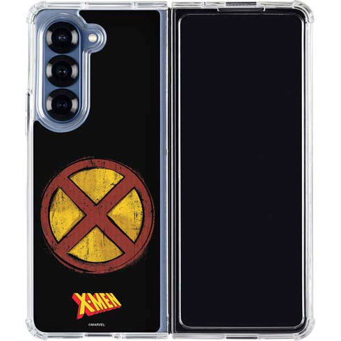 Marvel X-Men Logo Galaxy Z Fold6 Clear Case