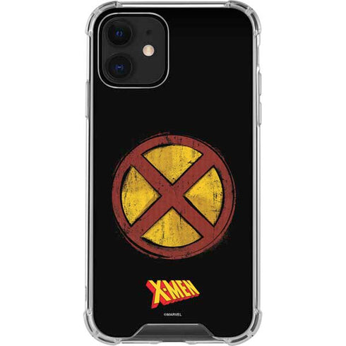 Marvel X-Men Logo iPhone 12 Clear Case