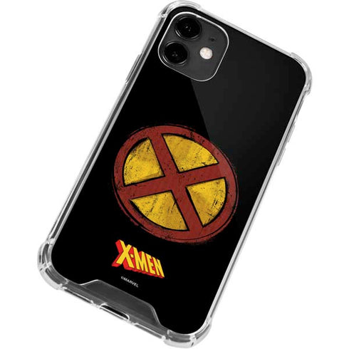 Marvel X-Men Logo iPhone 12 Clear Case