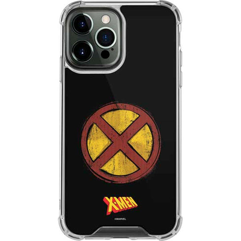 Marvel X-Men Logo iPhone 14 Pro Max Clear Case