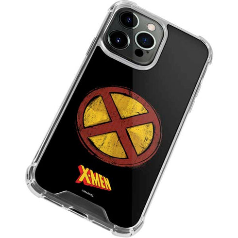 Marvel X-Men Logo iPhone 14 Pro Max Clear Case