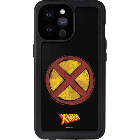 Marvel X-Men Logo iPhone 14 Pro Max Waterproof Case